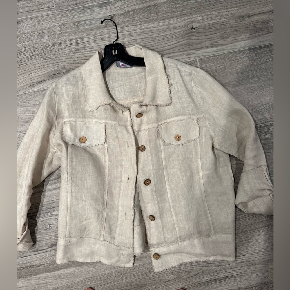 Stylish Cream Jacket for Women